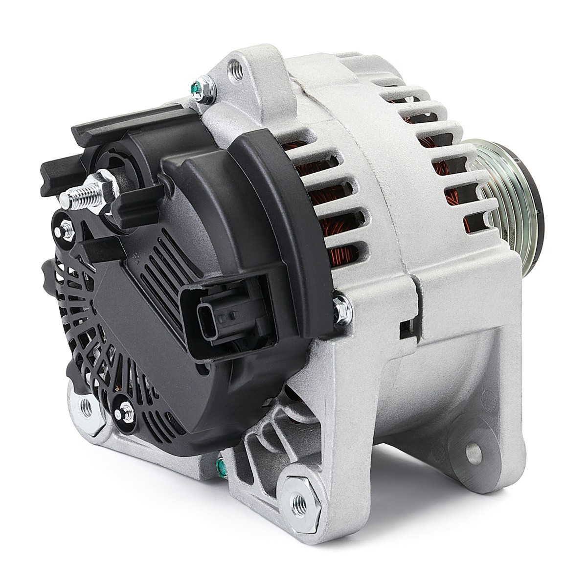 RIDEX 4G0558 Alternators 14V, 110A, B+(M8),COM, excl. vacuum pump, Ø 55 mm, with integrated regulator