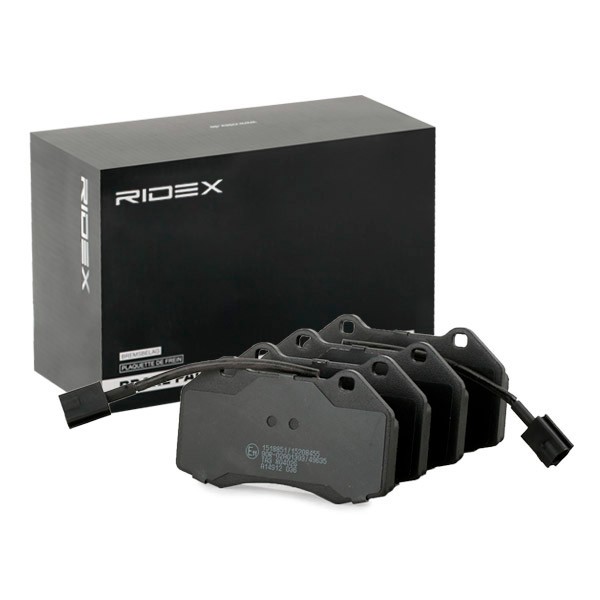 RIDEX Kit de plaquettes de frein 402B1371