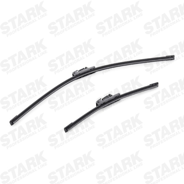 STARK SKWIB-0940299 Windscreen wiper 650, 350 mm Front, Beam, for left-hand drive vehicles