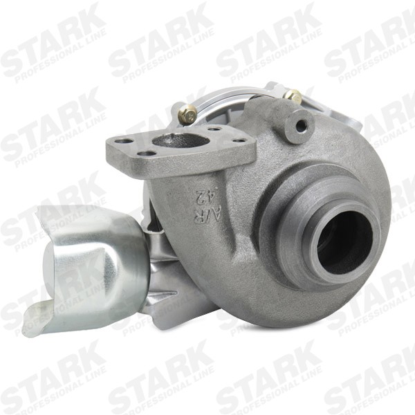 STARK SKCT-1190182 Turbo Exhaust Turbocharger, Euro 4, Pneumatic, Incl. Gasket Set, Steel, Aluminium