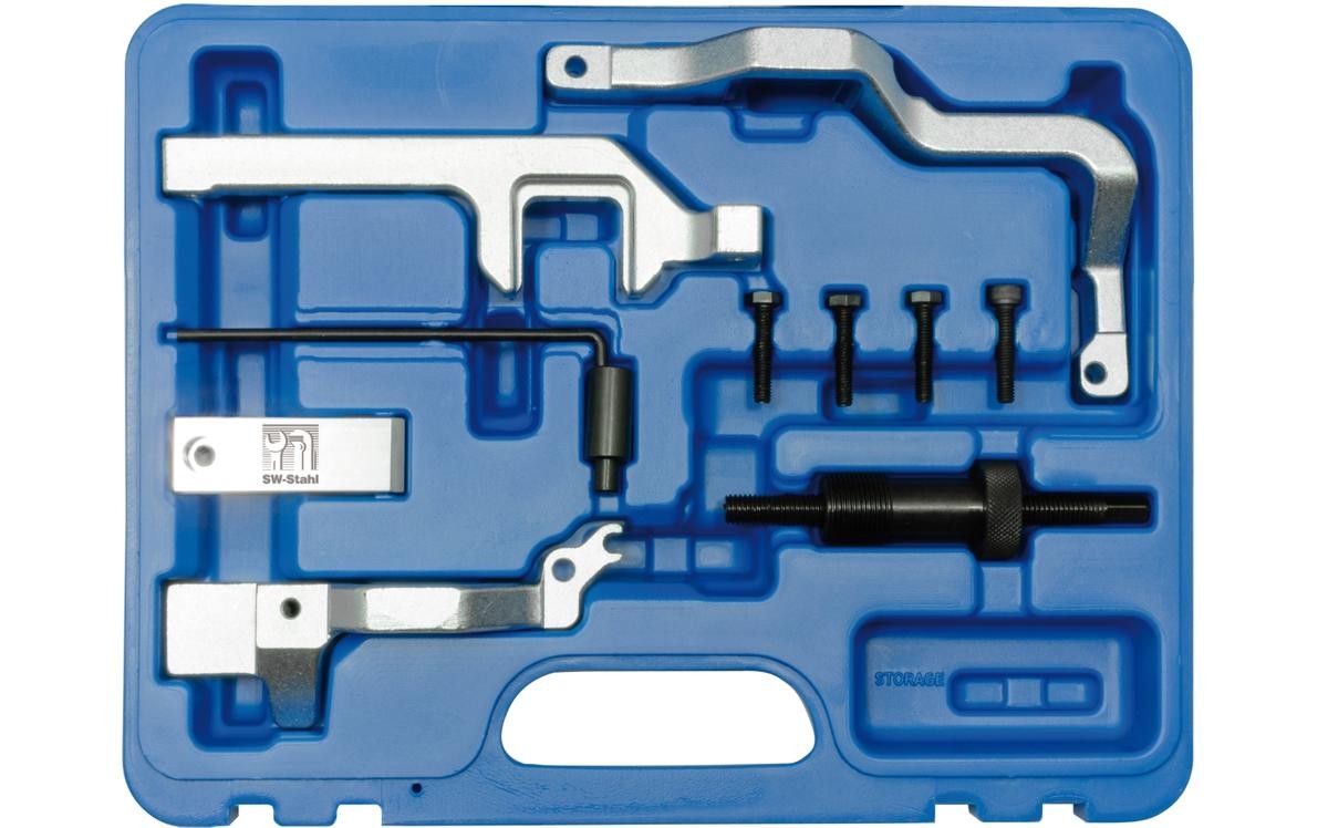 SW-Stahl 26108L Retaining Tool Set, valve timing 11.9.340