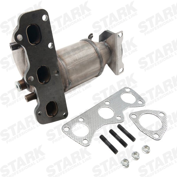 STARK SKCCT-4840041 Catalytic converter Euro 5, with attachment material, with exhaust manifold, Length: 320 mm