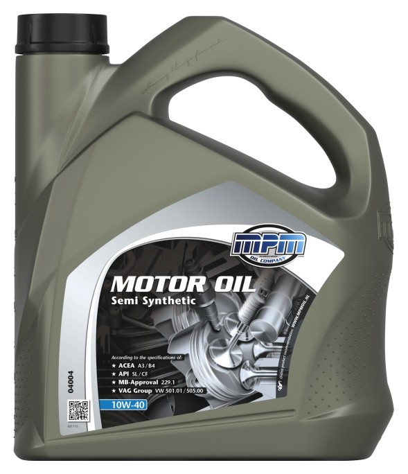 MPM SEMI SYNTHETIC 04004 Engine oil 10W-40, 4l, Part Synthetic Oil