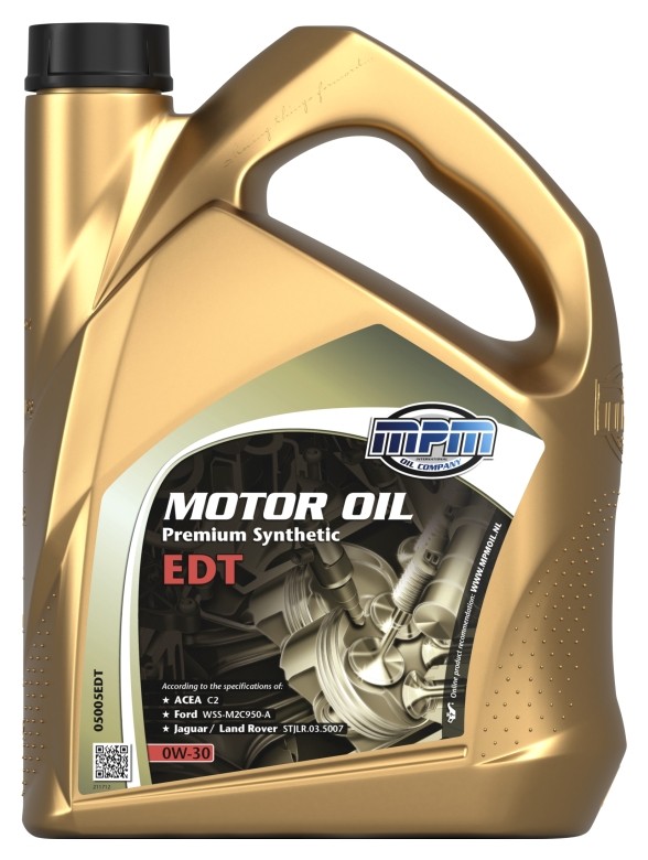 MPM PREMIUM SYNTHETIC, EDT 05005EDT Engine oil 0W-30, 5l, Full Synthetic Oil