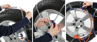 4716964 Snow chains RUDcompact GRIP RUD 205/55R18 review and test