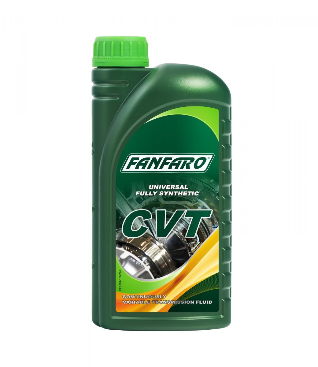 FF8601-1 FANFARO Gearbox oil PEUGEOT ATF CVT, 1l, yellow
