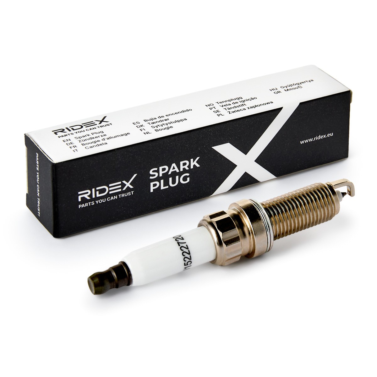 RIDEX 686S0110 Spark plug M12x1,25, Spanner Size: 14 mm Bi-Hex