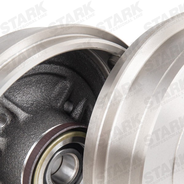 STARK SKBDM-0800232 Drum Brake with accessories, with integrated wheel bearing, with integrated magnetic sensor ring, with bearing(s), with ABS sensor ring, 234,0mm, Rear Axle