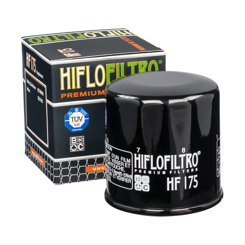 HifloFiltro Spin-on Filter Ø: 65mm, Height: 70mm Oil filters HF175 buy