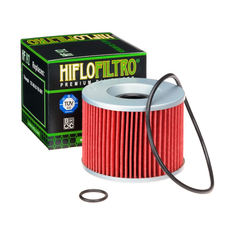Motorrad HifloFiltro Filtereinsatz Ø: 76mm, Höhe: 56mm Ölfilter HF192 günstig kaufen