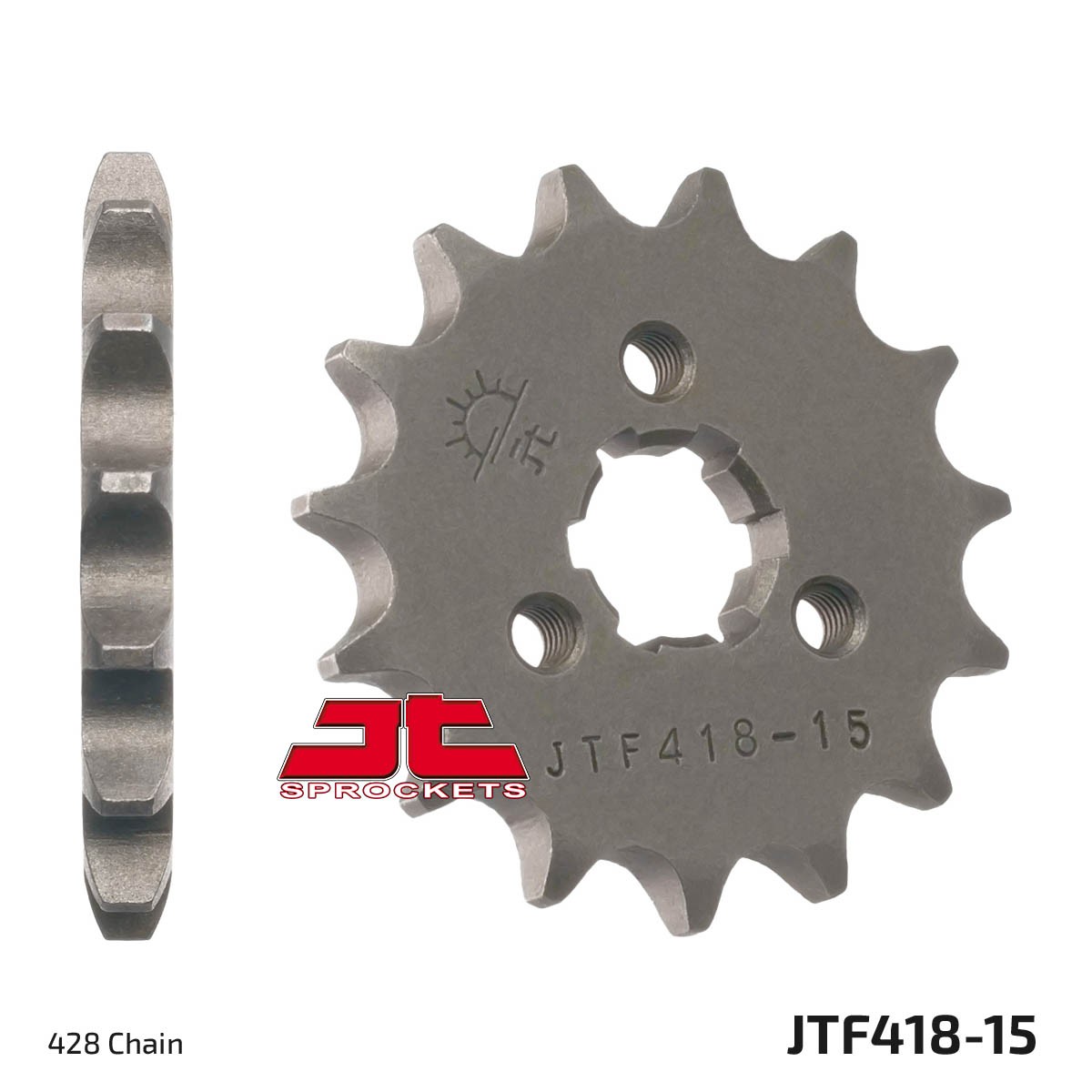 JTSPROCKETS JTF418.15 Chain Pinion Number of Teeth: 15