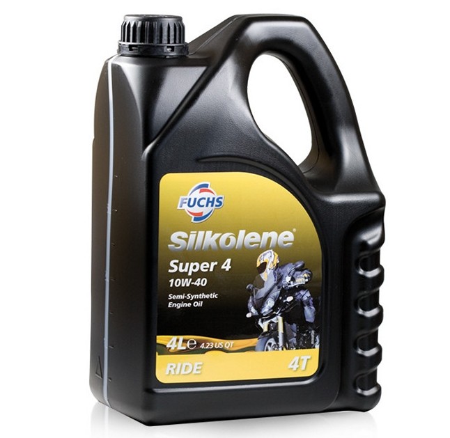 KTM OKAY Motorolie 10W-40, 4L, Deels synthetische olie FUCHS Silkolene Super 4 600756925