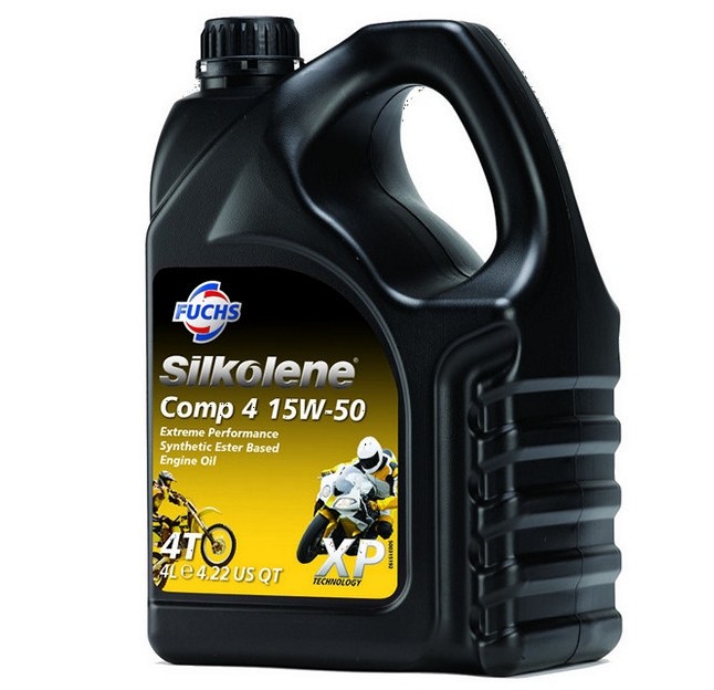 KTM OKAY Motorolie 15W-50, 4L, Synthetische olie FUCHS Silkolene Comp 4 XP 600885885