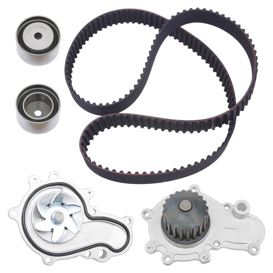 RIDEX 3096W0238 Water pump and timing belt kit with water pump, Number of Teeth: 150, Width: 29 mm