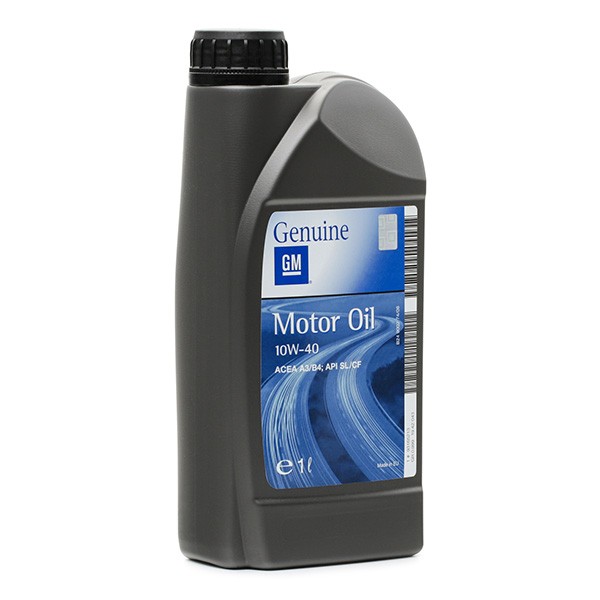 93165213 Engine oil 93165213 OPEL GM 10W-40, 1l, Part Synthetic Oil