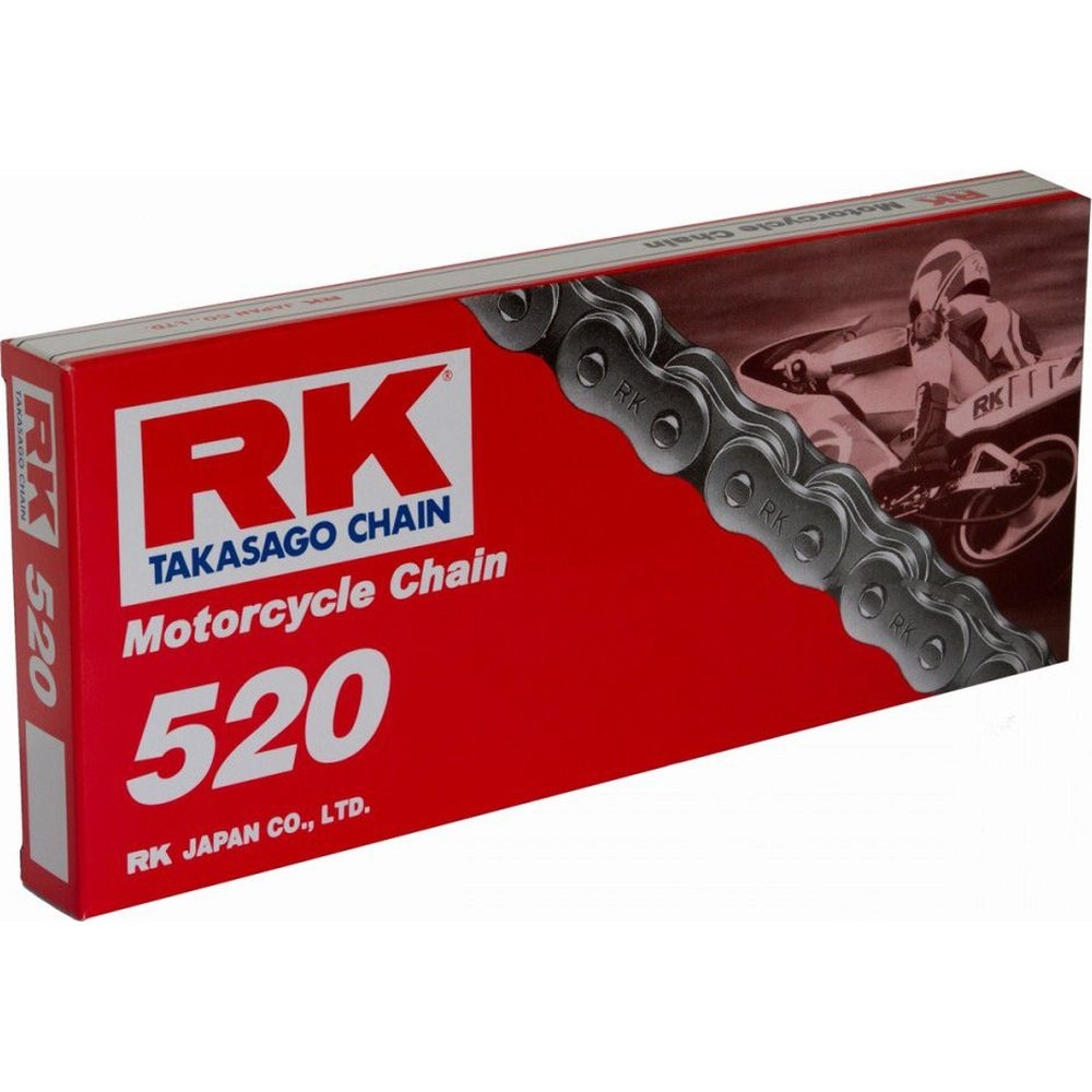 RK Łańcuch 520, ze spinką łańcucha, Łańcuch otwarty 520-104 KTM Motorower Duże skutery