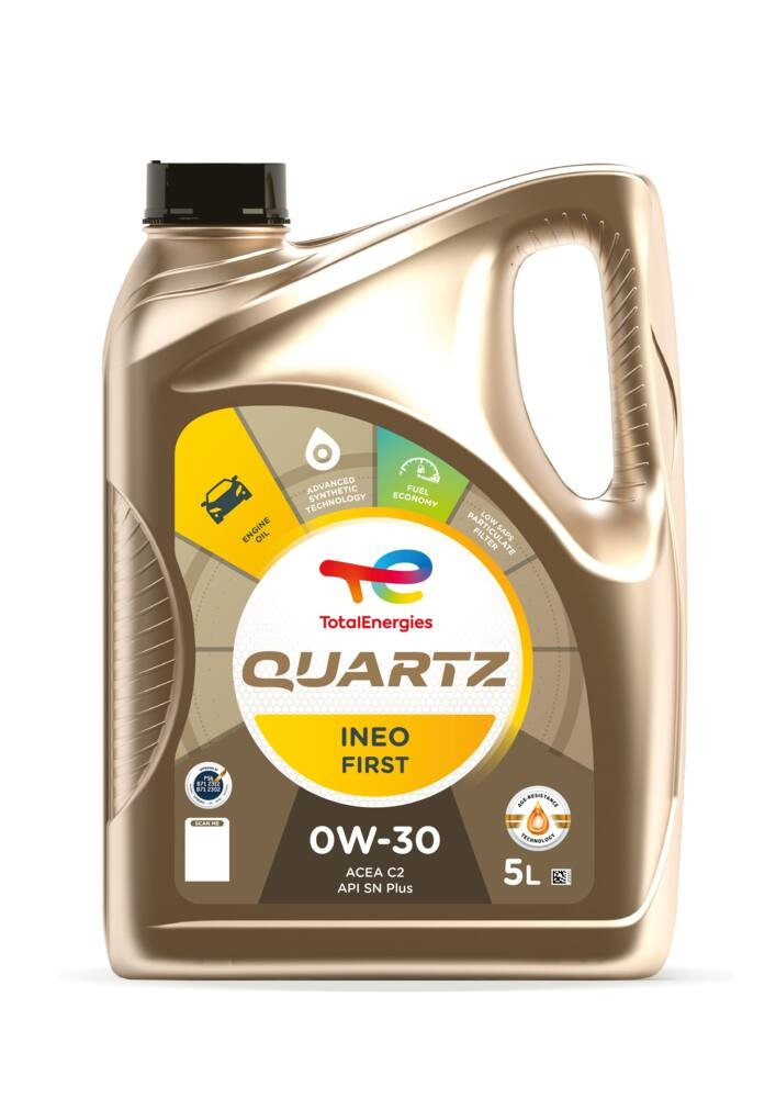 TOTAL Quartz, Ineo First 183106 Engine oil 0W-30, 5l