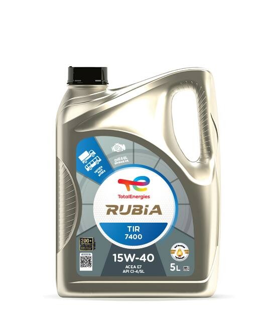 TOTAL RUBIA, TIR 7400 15W-40, 5l, Mineral Oil Motor oil 148585 buy