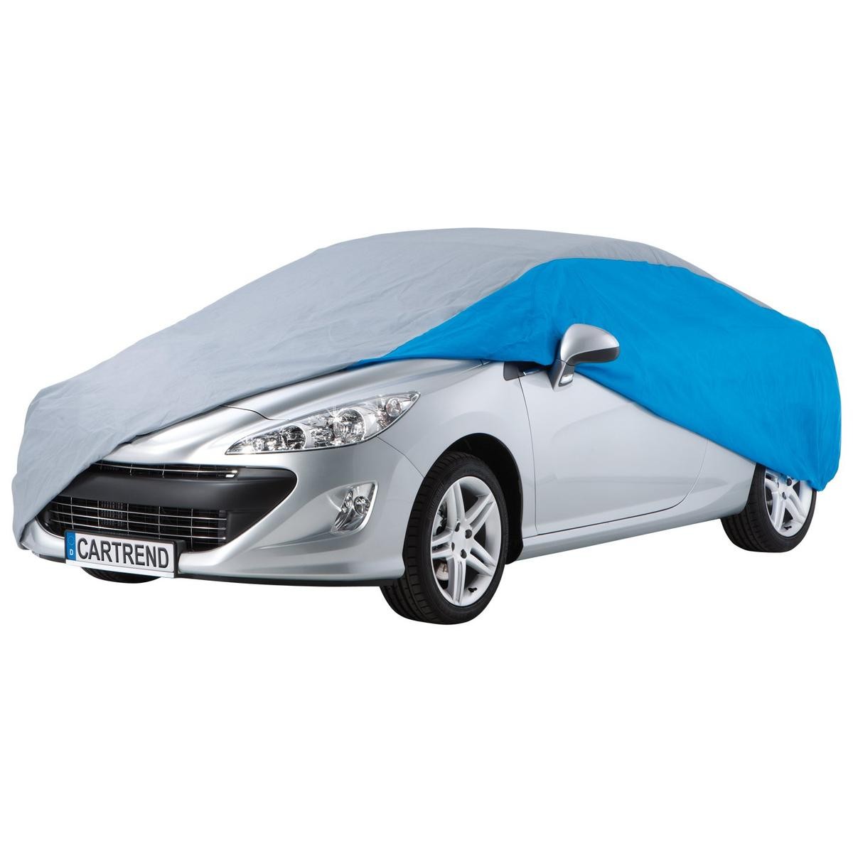 Auto Schutzgarage Nylon Halbgarage Größe XL blau passend für Skoda