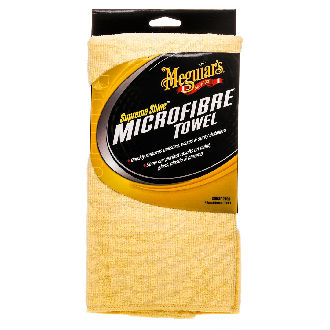 Microfiber cloth MEGUIARS SUPREME SHINE MICROFIBRE SINGLE X2010EU