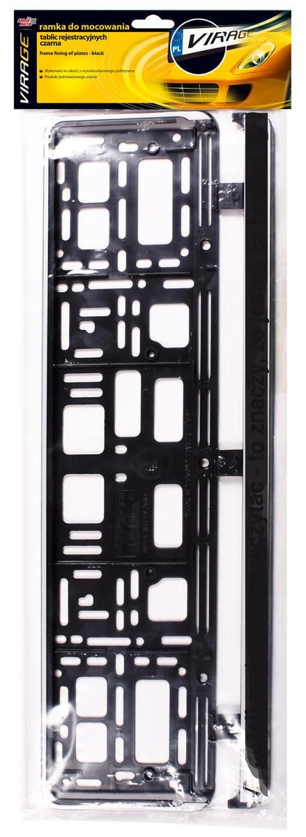 93001 Licence plate frame VIRAGE 93-001 review and test