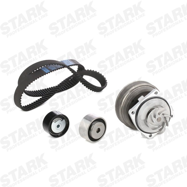 STARK SKWPT-0750255 Water pump + timing belt kit with water pump, Number of Teeth: 158, Width: 25 mm