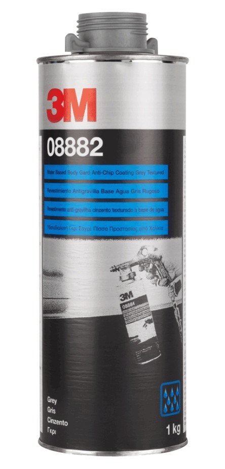 3M 08882 Anti chip spray paint Tin, grey, Over-paintable, Capacity: 1l