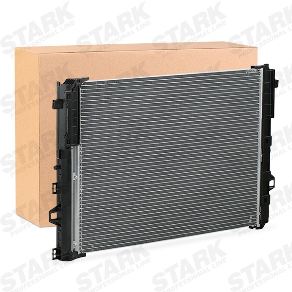 STARK SKCD-0110571 Air conditioning condenser with dryer, 610x458x16, 13,8mm, 13,8mm, 458mm, 610mm, 16mm