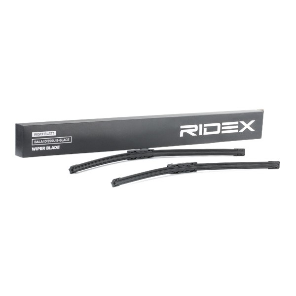 RIDEX 298W0343 Wiper blade 575, 530 mm, Flat wiper blade, Beam, for left-hand drive vehicles