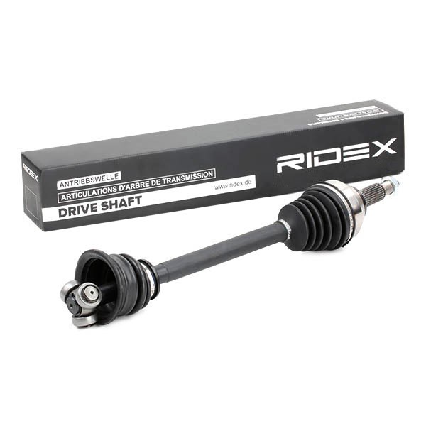 RIDEX 13D0577 Drive shaft Front Axle Left, 634mm