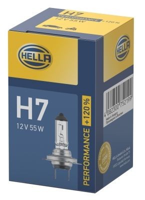 H7 HELLA H7, PX26d, 12V, 55W Glühlampe, Hauptscheinwerfer 8GH 223 498-031 günstig kaufen