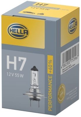 Headlight bulb HELLA H7, 12V, 55W - 8GH 223 498-231