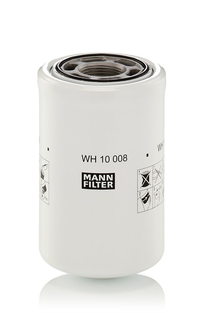 MANN-FILTER WH10008 Hydraulic Filter, automatic transmission RE 55801