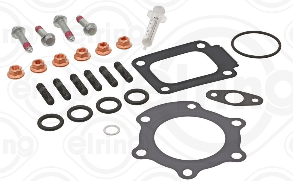 470 096 20 99 ELRING with gaskets/seals, with bolts/screws Mounting Kit, charger 524.930 buy