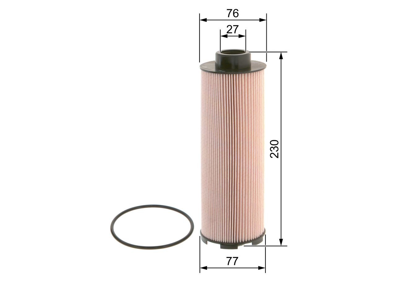 OEM-quality BOSCH 0 986 4B2 002 Fuel filters