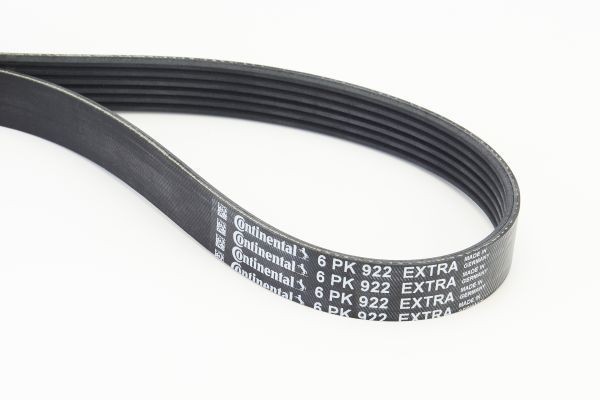 6 PK 920 CONTITECH 922mm, 6 Number of ribs: 6, Length: 922mm Alternator belt 6PK922 EXTRA buy