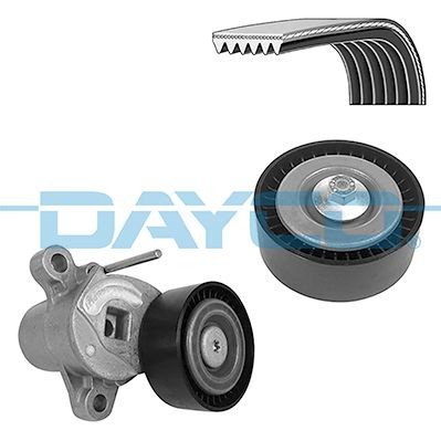 Original DAYCO Auxiliary belt kit KPV391 for FORD FIESTA