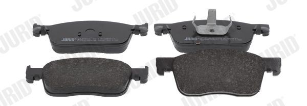 22593 JURID not prepared for wear indicator Height 1: 69,4mm, Height: 69,4mm, Width: 180,2mm, Thickness: 17,3mm Brake pads 573862J buy
