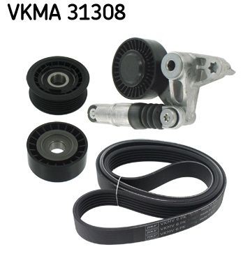 VKM 31041 SKF VKMA31308 Poly v-belt kit Audi A6 C6 2.7 TDI 163 hp Diesel 2005 price
