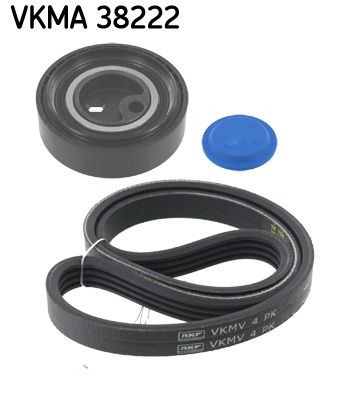 Great value for money - SKF V-Ribbed Belt Set VKMA 38222