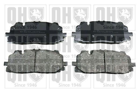 QUINTON HAZELL BP1906 Brake pad set 4K0 698 151 T