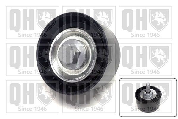 QUINTON HAZELL Deflection / guide pulley, v-ribbed belt BMW F07 new QTA1643