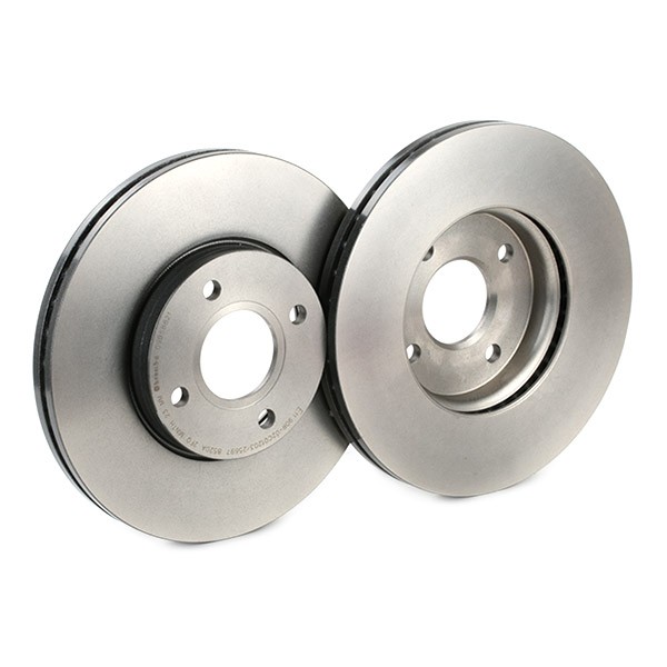 09B58821 Brake disc PRIME LINE - UV Coated BREMBO 09.B588.21 review and test
