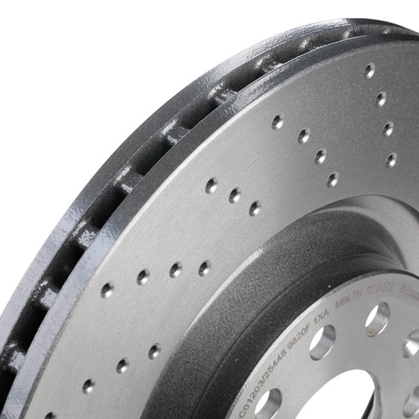 09.C306.1X Brake discs 09.C306.1X BREMBO 340x30mm, 9, perforated/vented, coated, High-carbon