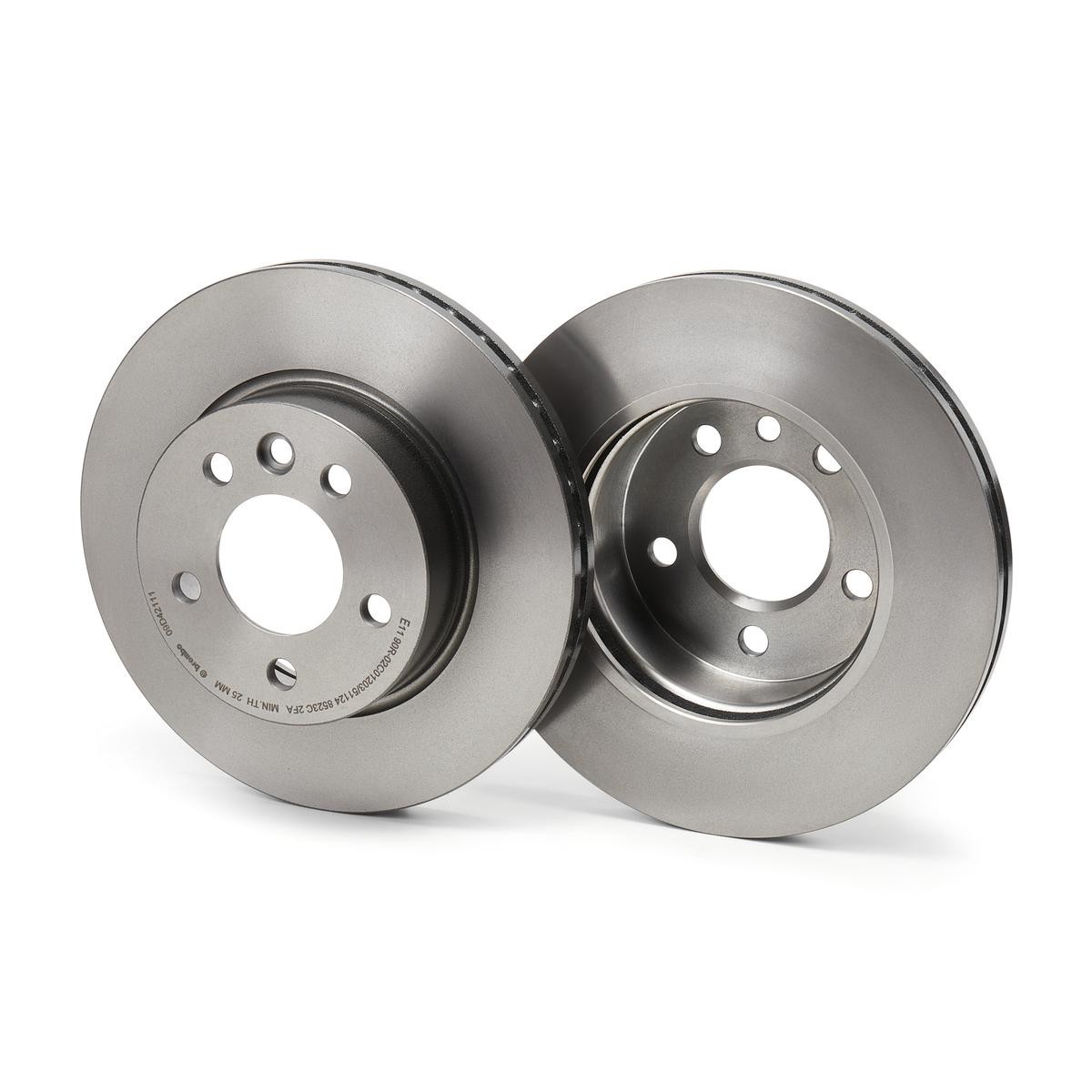 09.D421.11 Brake discs 09.D421.11 BREMBO 303x28mm, 5, internally vented, Coated, High-carbon