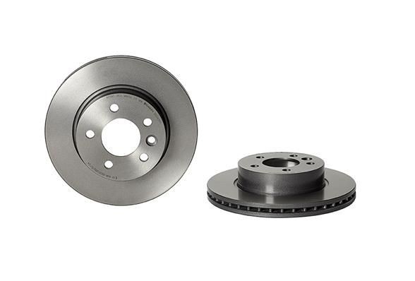 BREMBO 09.D421.11 Brake rotor 303x28mm, 5, internally vented, Coated, High-carbon