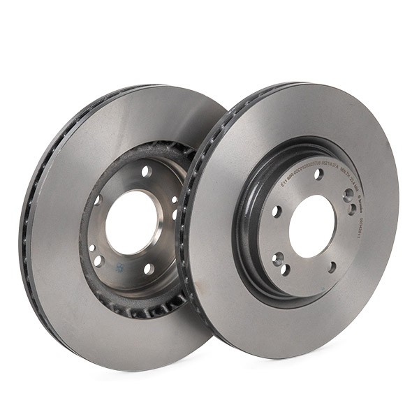 09D42811 Brake disc PRIME LINE - UV Coated BREMBO 09.D428.11 review and test