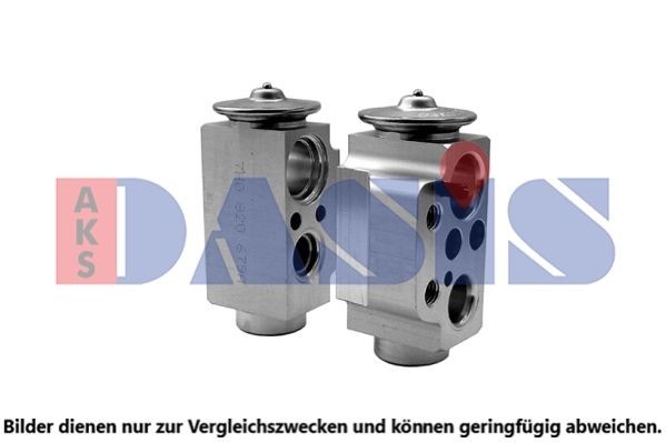 Volkswagen POLO Expansion valve air conditioning 15252627 AKS DASIS 840352N online buy