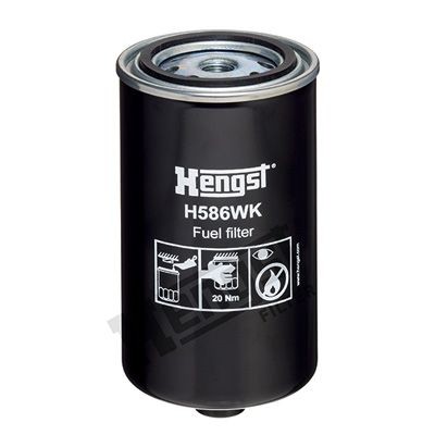 2715200000 HENGST FILTER Spin-on Filter Height: 172mm Inline fuel filter H586WK buy