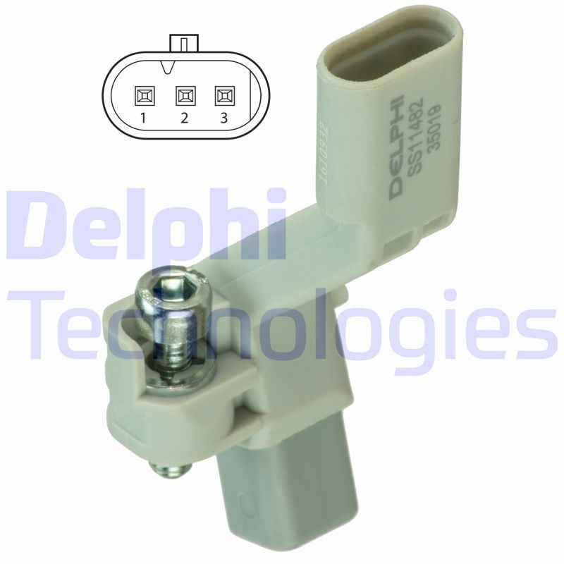 DELPHI SS11482 Crankshaft sensor 3-pin connector